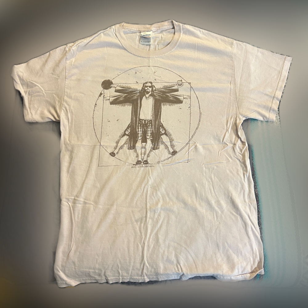 White Graphic Men's T-Shirt